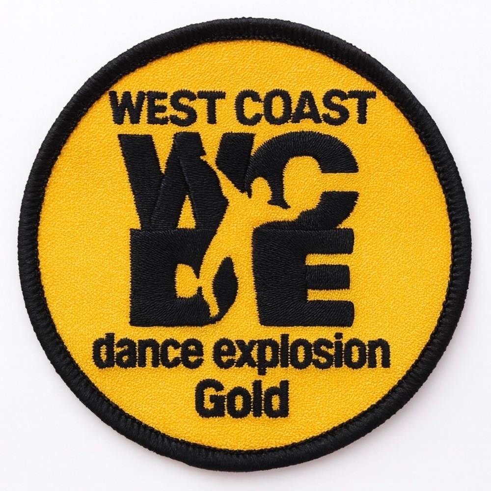 West Coast Dance Explosion Patch - Gold